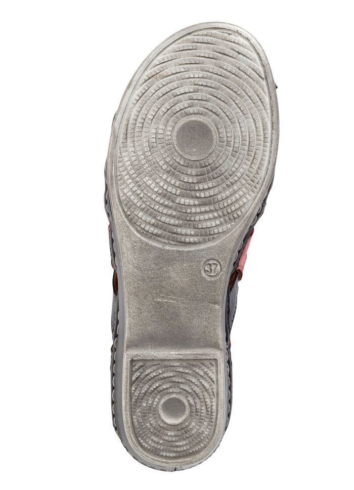 Gemini Sandalette aus Rind-Nappaleder BLAU-WEISS-ROT