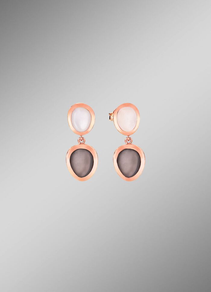 Sch&ouml;ne Ohrstecker mit echt Mondstein 