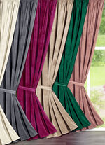 Verdunkelungsschal in edler Samtoptik 