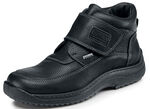 GINO GALANTE, atmungsaktive Herren-Boots, Winterschuhe, mit Klettverschluss SCHWARZ