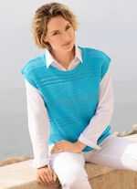 Pullunder in Mustermix T&Uuml;RKIS