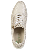 ELENA EDEN, stilvolle Damen-Sneaker, Weite G, mit herausnehmbarem Fussbett CHAMPAGNER
