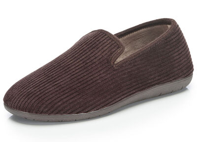 Textil-Hausschuh in Cord-Optik 