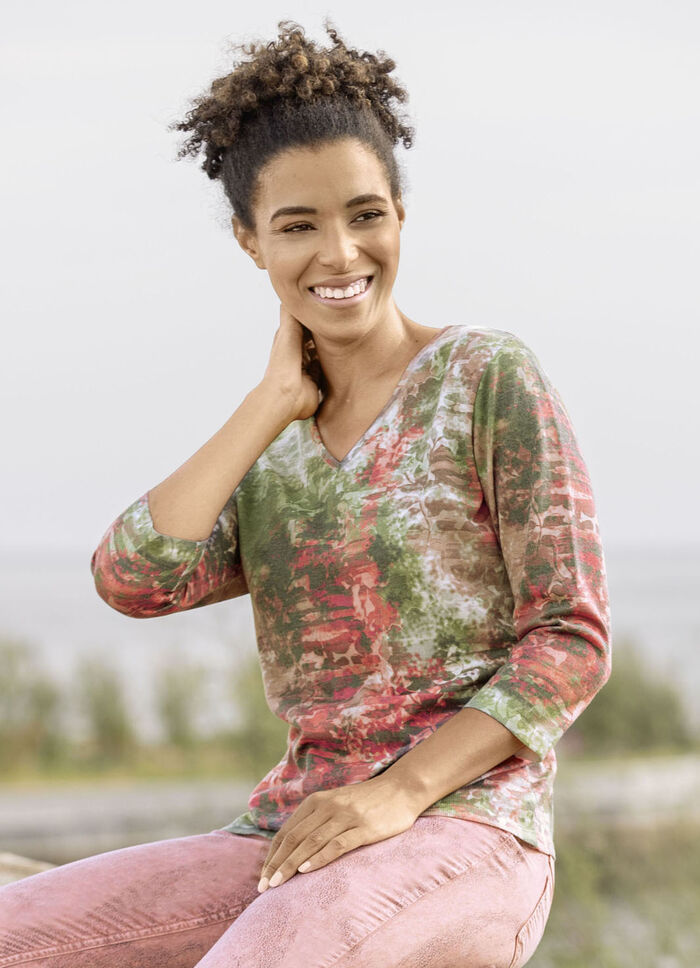 Pullover mit sehr weichem Griff 