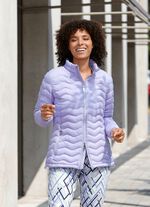 Funktionsjacke mit Wellenstepp 