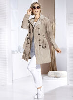 Funktions-Trenchcoat mit Gürtel 