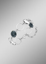 Schmuckset, 3-teilig, mit Kristallsteinen 