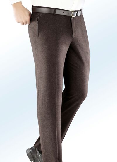 «Klaus Modelle»-Unterbauchhose aus Flanell in 2 Farben 