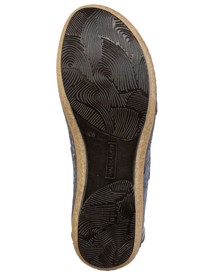 Waldläufer, bequeme Damen-Sandalen, Weite H, mit herausnehmbarem Fussbett JEANS