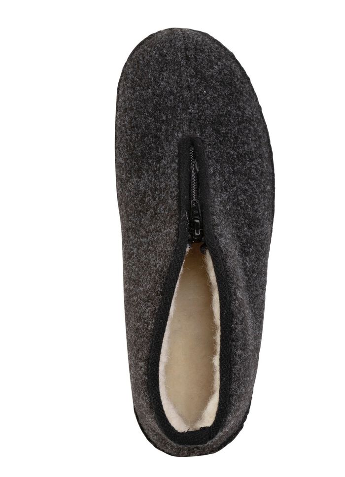 Textil-Stiefelette mit praktischem Reissverschluss 