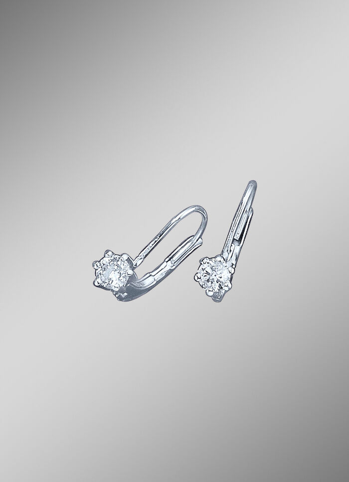 Diamant-Ohrringe 