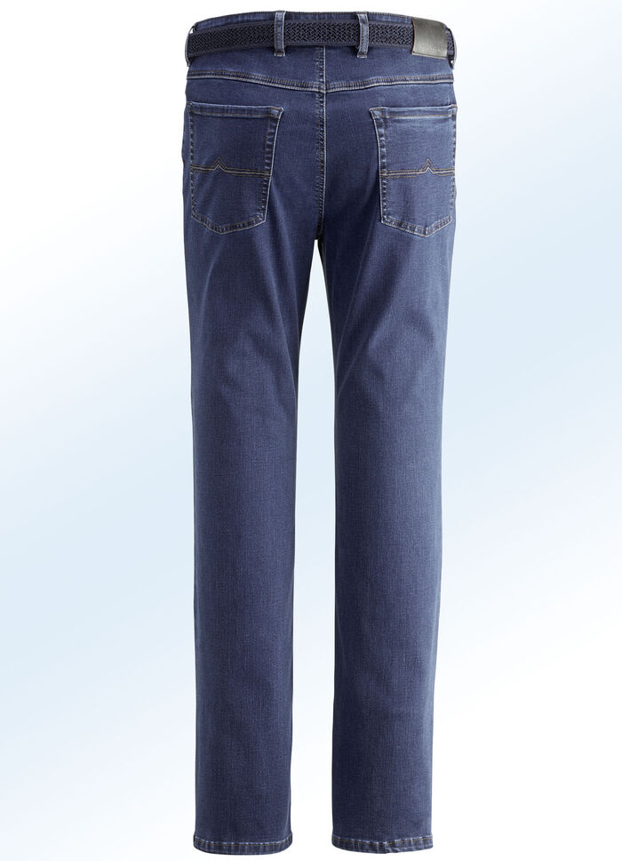 Superstretch-Jeans von «Suprax» in 4 Farben DUNKELBLAU