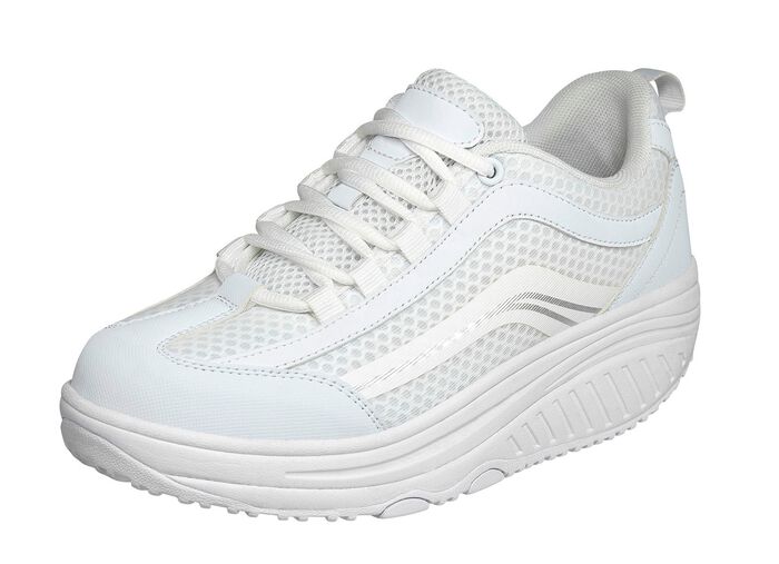 Schn&uuml;rschuh Aerosoft Walker WEISS