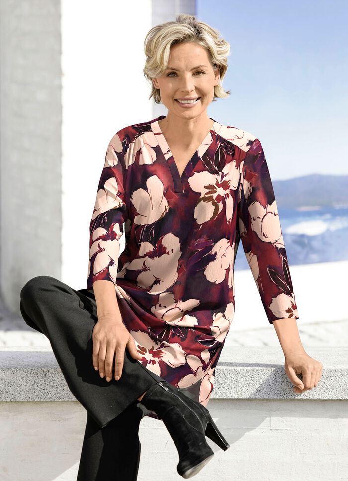 Shirt-Tunika in Extra-L&auml;nge 