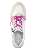 Remonte Schnür-Sneaker aus Nappaleder CREME-BUNT