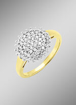 Damenring mit 60 Brillanten 