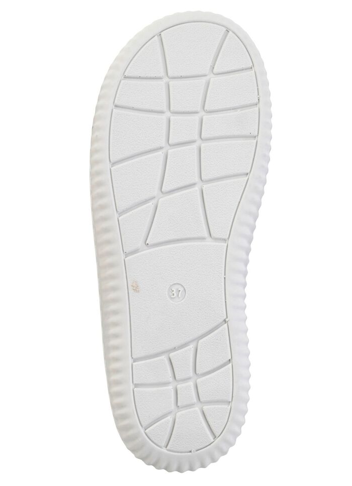 ELENA EDEN Pantolette mit teilweise schimmerndem Zebra-Druck 