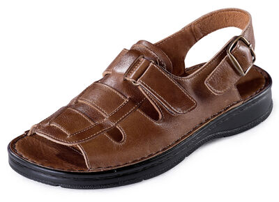 Gemini, klassische Herren-Sandalen, mit Klettverschluss 