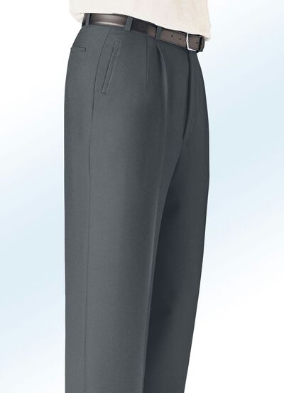 «Klaus Modelle»-Hose mit seitlichen Paspeltaschen in 5 Farben 