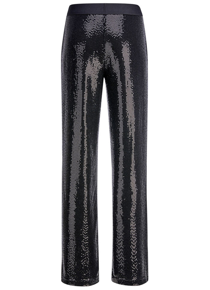 Hose mit funkelnden Pailletten 