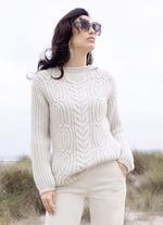 Pullover in flauschig weichem Grobstrick 