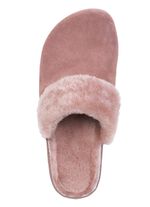 Mubb, warme Damen-Hausschuhe, Weite H, mit Lammfell ALTROSA