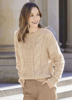 Pullover mit Alpaka 