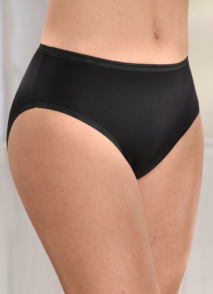 Brio Lingerie F&uuml;nferpack Slips mit elastischen Abschl&uuml;ssen, auch als Spar-Zehnerpack erh&auml;ltlich 