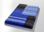Badvorleger mit rutschhemmender Rückseite von Grund BLAU