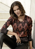 Pullover mit edlem Glitzer 