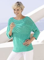 Pullover in Feinbouclé 