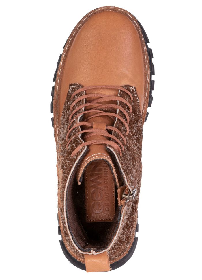 Gemini, modische Damen-Stiefeletten, Winterschuhe, Weite G, mit herausnehmbarem Fussbett 