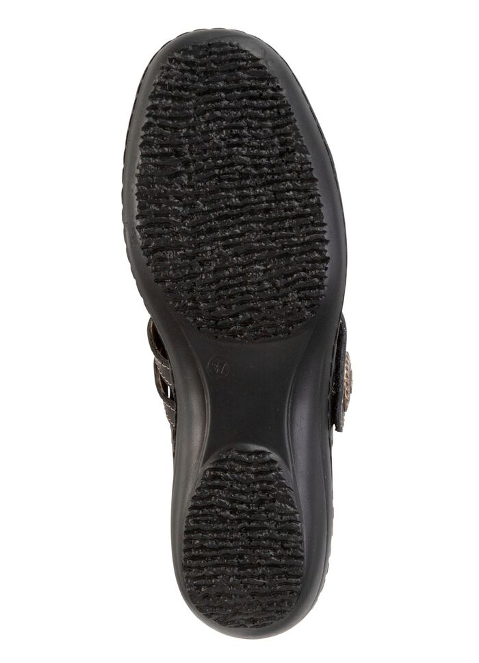 ELENA EDEN, sommerliche Damen-Spangenschuhe, Weite H, mit herausnehmbarem Fussbett 