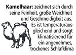 F.a.n.-Bettwarenprogramm mit feinsten und hochwertigen Edelhaaren NATUR