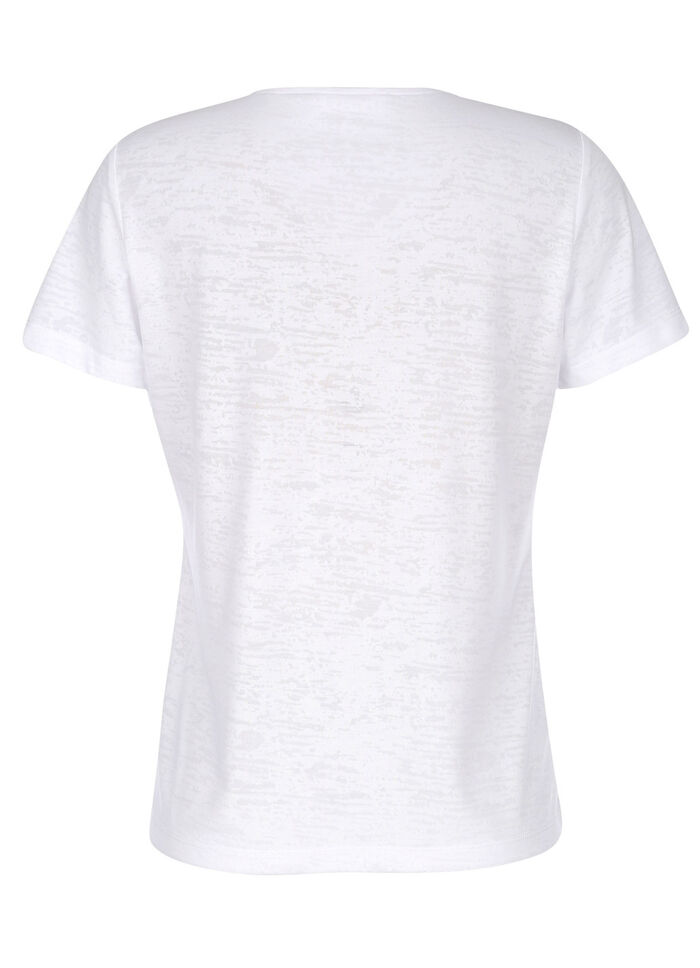 Shirt in Ausbrenner-Qualität 