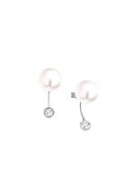 Klassische Ohrstecker mit S&uuml;sswasser-Zuchtperlen 