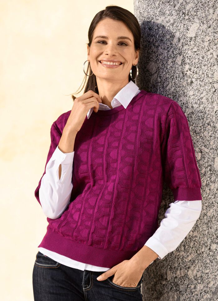 Pulli in Strickmix 