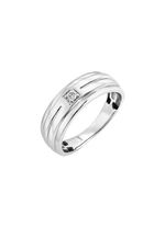 Herrenring aus Weissgold 