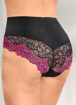 Dreierpack Slips mit h&uuml;bscher Elastikspitze 