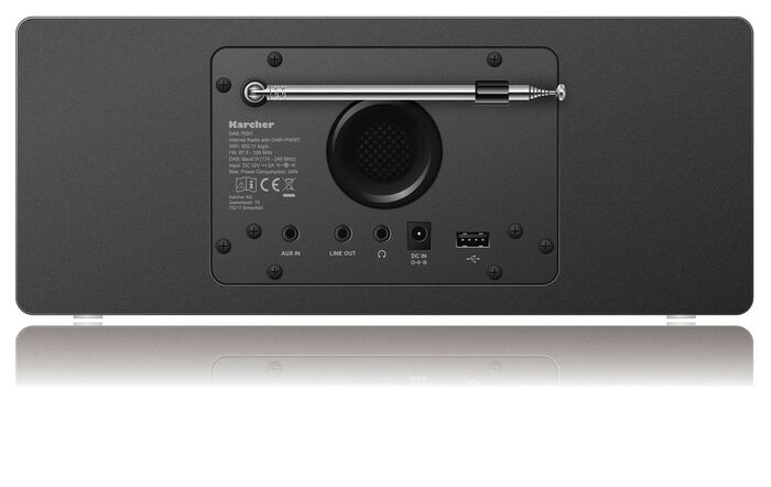 &laquo;Karcher&raquo; DAB 7000i Internetradio mit WLAN 