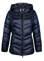 Steppjacke mit fester Kapuze 