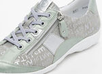 Remonte Sneaker mit bedruckten Besätzen MINT-SILBERGRAU