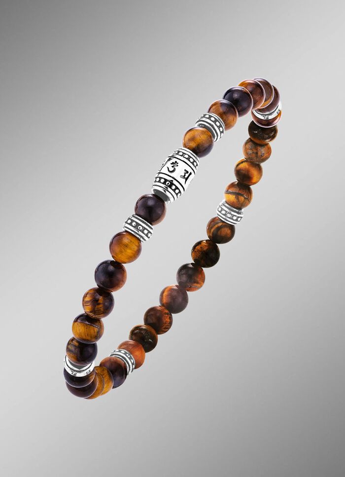 Kraftvolles Armband mit tibetischen Symbolen 