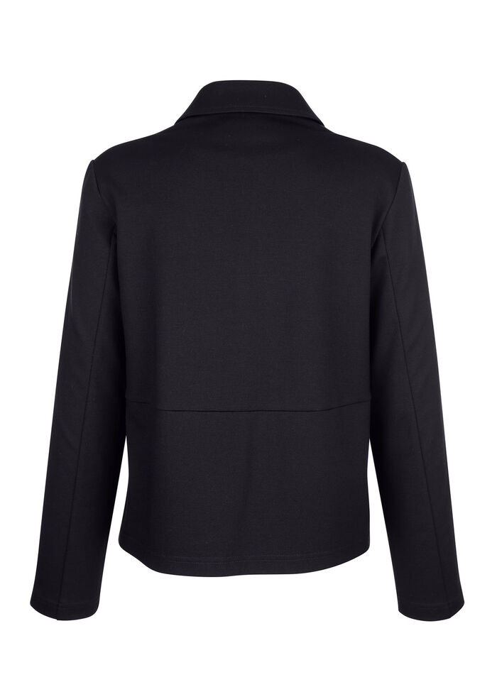 Blazer mit Hemdkragen 
