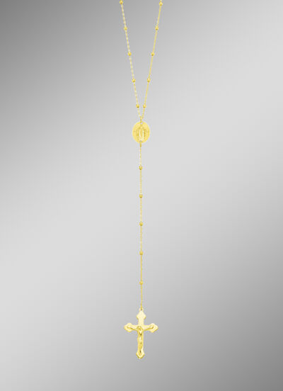 Rosenkranz-Ankerkette aus Gold  Rosenkranz-Ankerkette aus Gold