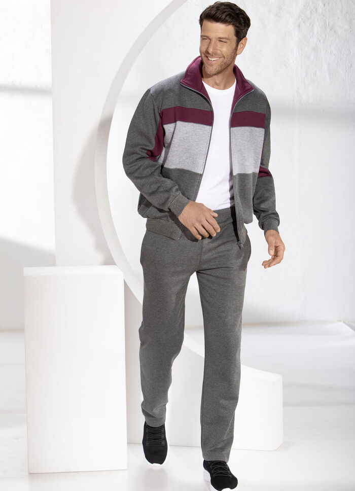 Freizeitanzug mit elastischem Saumabschluss 