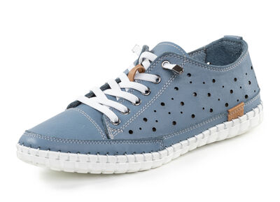 Gemini, sommerliche Damen-Schnürschuhe, Weite G, mit herausnehmbarem Fussbett 