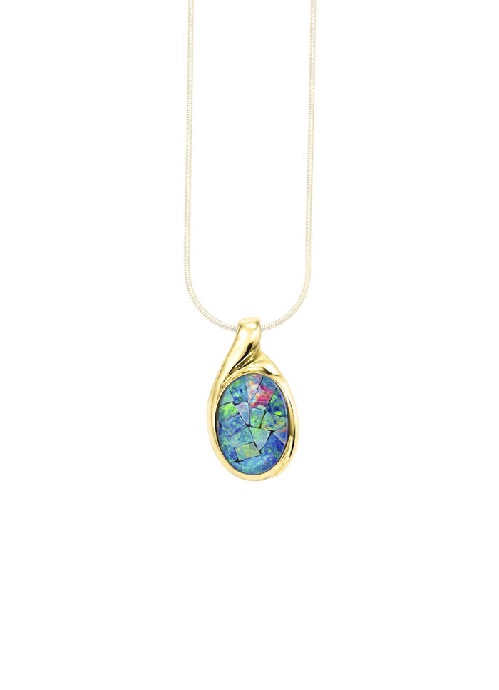 Anhänger mit Opal 