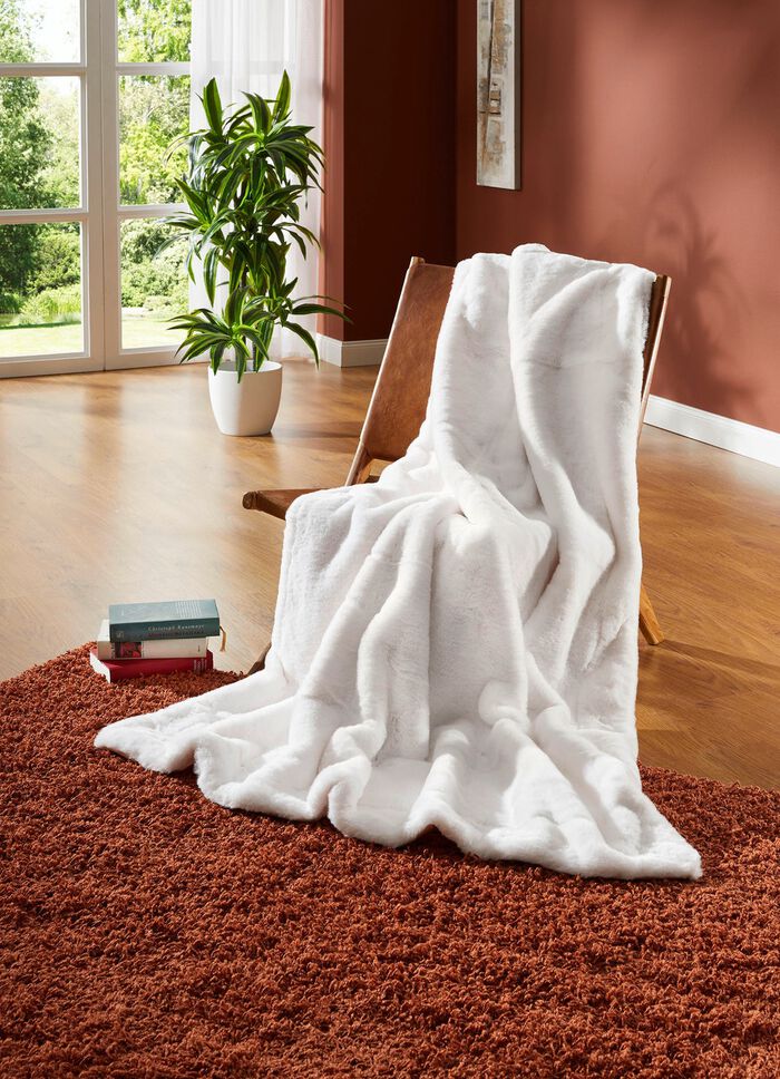 Felldecke in kuschelweicher Qualit&auml;t 