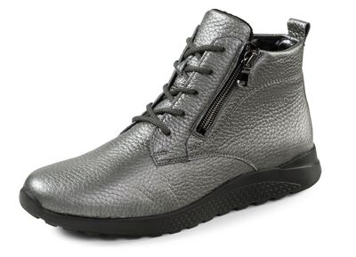 Waldl&auml;ufer, bequeme Damen-Stiefeletten, Winterschuhe, Weite H, aus Hirschleder 